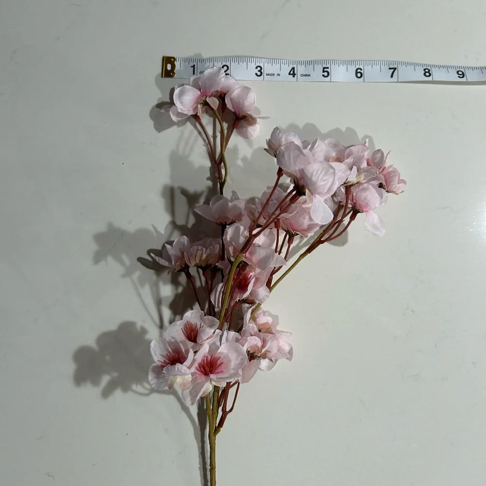 Pink Cherry Blossom Artificial Flowers (16 stems)
